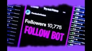 Twitch Follow Bot No download! Discord Server! 2022!