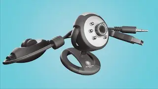 3D Camera model in blender | Webcam Model in blender | Camera model animation.