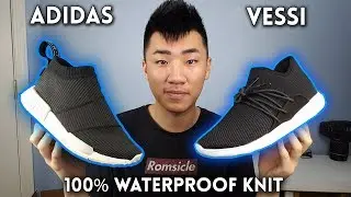 100% WaterPROOF Shoes - Vessi Cityscape VS Adidas CS1 Goretex!
