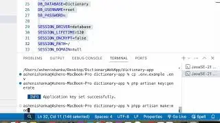 How to Create a Simple Dictionary Web App using Laravel + MySQL
