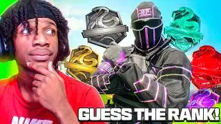 I 1v1'd MY VIEWERS and Guessed Their RANK