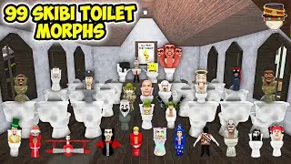 [ALL] How to get ALL 99 SCARY TOILET MORPHS ] Roblox
