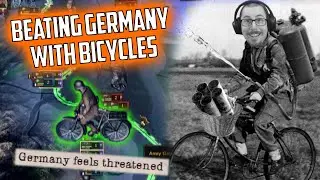 I Tried Beating HOI4 as RUSSIA With Rocket Artillery Bicycle Divisions (Age of Imperialism Mod)