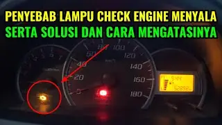 PENYEBAB LAMPU INDIKATOR CHECK ENGINE MENYALA DAN CARA MENGATASINYA I ARTI LAMPU INDIKATOR MOBIL
