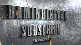Sony Vegas Pro Tutorial - How to Make an Intro - Fire Rain  shadow effect