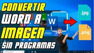 COMO CONVERTIR DOCUMENTO WORD A IMAGEN JPG - PNG SIN UTILIZAR PROGRAMAS 2020 📌✔