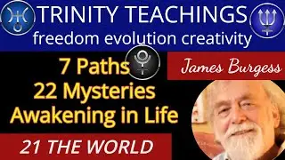 Trinity Teachings THE WORLD (Tarot)