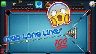 How to mod 8 Ball Pool without Root on Android (MOD, long lines) | ZasaXs