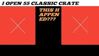I OPEN CLASSIC CRATE MORE THAN MORE || AND THIS HAPPENED 😂😂😂😂😂||GLACIER M416❤️❤️