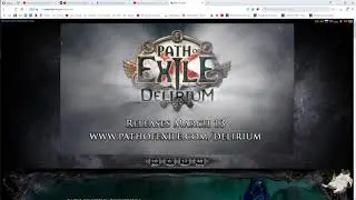 Анонс Path Of Exile Delirium PoE Путь изгнанника Делириум