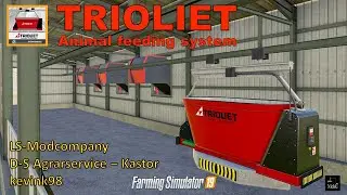 FS 19 🐄 Trioliet Animal Feeding Systems by LS-Modcompany, D-S Agrarservice Kastor, kevink98 