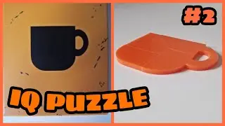 КАК СОБРАТЬ IQ PUZZLE ЧАШКА (кружка) - распаковка и решение головоломки iq puzzle.