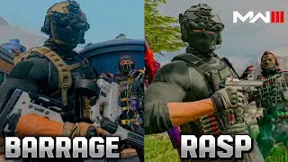 RASP & Barrage With Night Vision Goggles Finishing Moves - MW3 Finishers