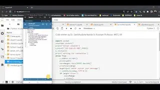 Socket programming with Python-Part 2 || Server Client Programming || Chat bot with laptop to mobile