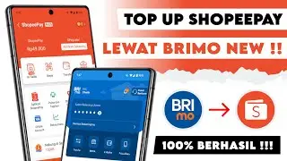 Cara Isi Saldo ShopeePay Lewat BRImo || Top Up ShopeePay Lewat BRImo
