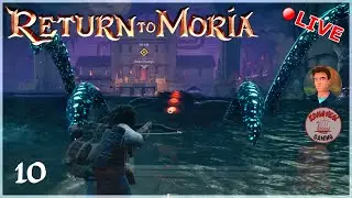 The Great Drain Pumps... A Monster in the Water! [LOTR: Return To Moria CO-OP Ep. 10]