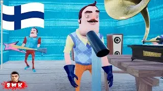 ШОУ ПРИВЕТ СОСЕД!РОК ГРУППА ВАСИЛИЧЕЙ В ФИНЛЯНДИИ!ИГРА HELLO NEIGHBOR ПРОХОЖДЕНИЕ HEI NAAPURI ALPHA4