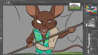 Art Time-Lapse | Warrior Mouse