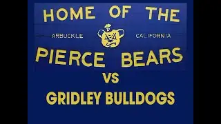 1977, Arbuckle, Pierce High School, Varsity Basketball, Pierce Bears vs Gridley Bulldogs, CA