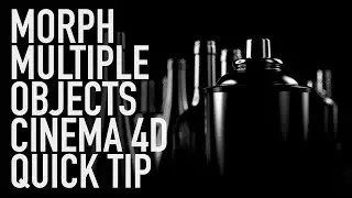 Cinema 4D tutorial - Morph between multiple objects