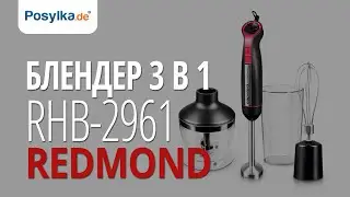 Обзор блендера 3 в 1 REDMOND RHB-2961 погружной блендер, миксер, измельчитель