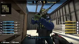 CSGO POV Heroic #CADIAN vs Liquid on Vertigo - 29 kills
