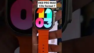 Hk8 pro max • Time setting • automatically 