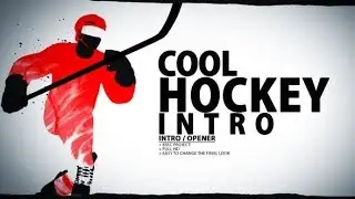 After Effects Template: Cool Hockey Intro