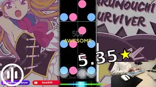 Playing my FAVOURITE DJ Sharpnel song LIVE! / DJ Sharpnel - Marunouchi Survivor [osu!mania]