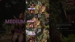 Horizon Forbidden West - Graphics Comparison 