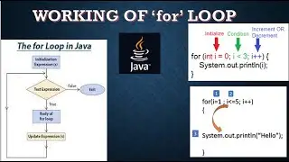 Loops in JAVA || working of for loop