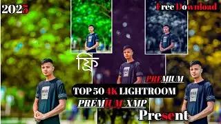 Top 50 Lightroom 8k Premium Presets Free Download By HRIDOY tech hub