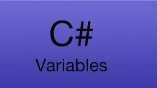 C# Tutorial variables 1st video
