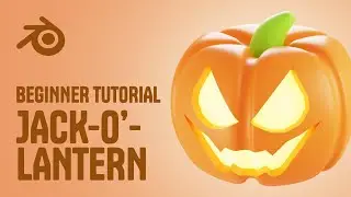 Create a Jack-o'-lantern - Blender 3D Tutorial