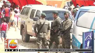 FF.AA. Captura a 3 supuestos delincuentes con armas de fuego y municiones en Olancho