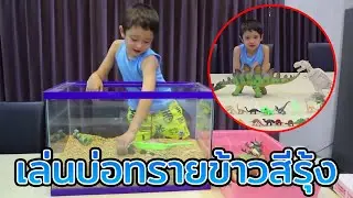 เล่นบ่อทรายข้าวสีรุ้ง / เล่นหุ่นยนต์สุดเจ๋งสกายเลอร์ |