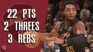 Donovan Mitchell 22 pts 2 threes 3 rebs vs Magic 24/25 season