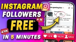 How to get free Instagram followers ❤️How to grow on Instagram🚀Instagram growth