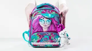 Рюкзак Delune 9 серии для девочек. Видеообзор