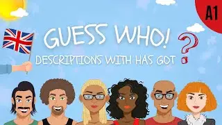 Describe People's appearance ESL English - Has got - listening practice
