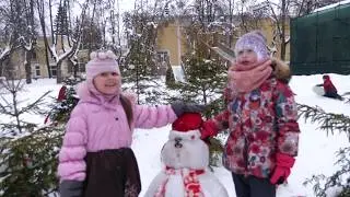 Катаемся с горок, Снимаем Клип, Гуляем в парке Музей-Усадьба Архангельское