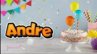 Happy birthday Andre