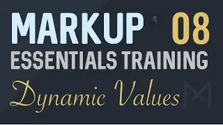 Dynamic Values - Markup: HTML Templating System