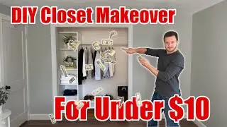 DIY Closet Organization on a Budget | Repurposing Lumber