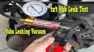 Ford Superduty 4x4 Not Engaging, Try This! - Auto Locking Hub Seal Test