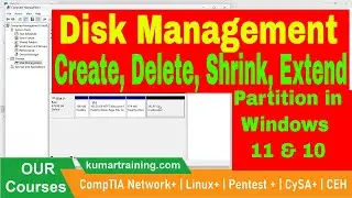 Windows 11 & 10 Partition Playbook: Create, Delete, Shrink, Extend!