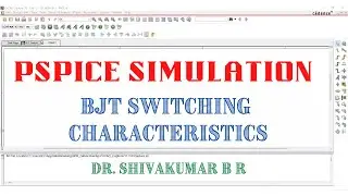 PSpice Simulation: BJT Switching Characteristics