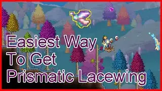 Easiest Way To Catch Prismatic Lacewing in Terraria (v1.4.4.9)