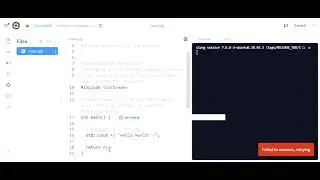 First C++ Program