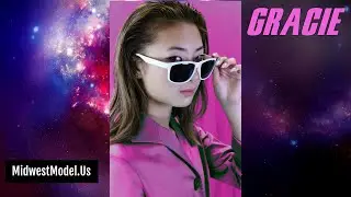 Green Screen Queen - Gracie Modeling Portfolio Photo shoot - Midwest Model Agency